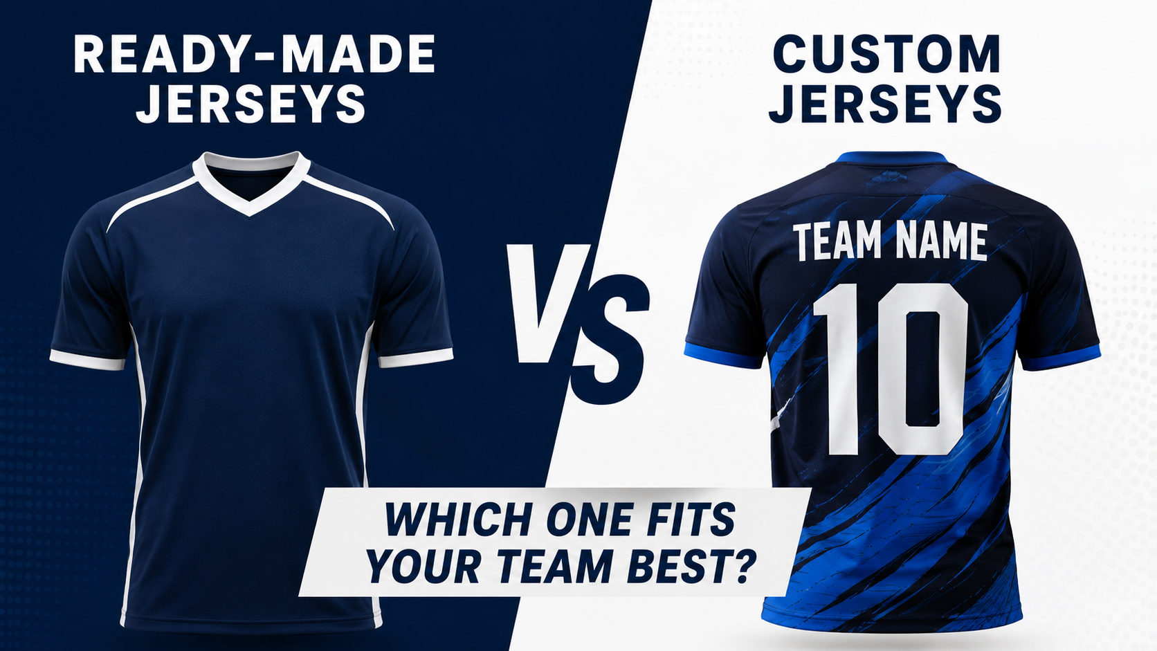 Ready-made vs custom jerseys