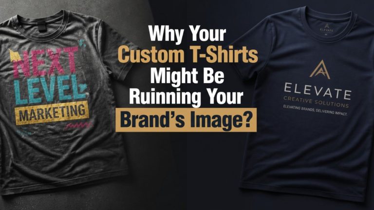 Why Your Custom T-Shirts Might Be Ruining Your Brand’s Image?