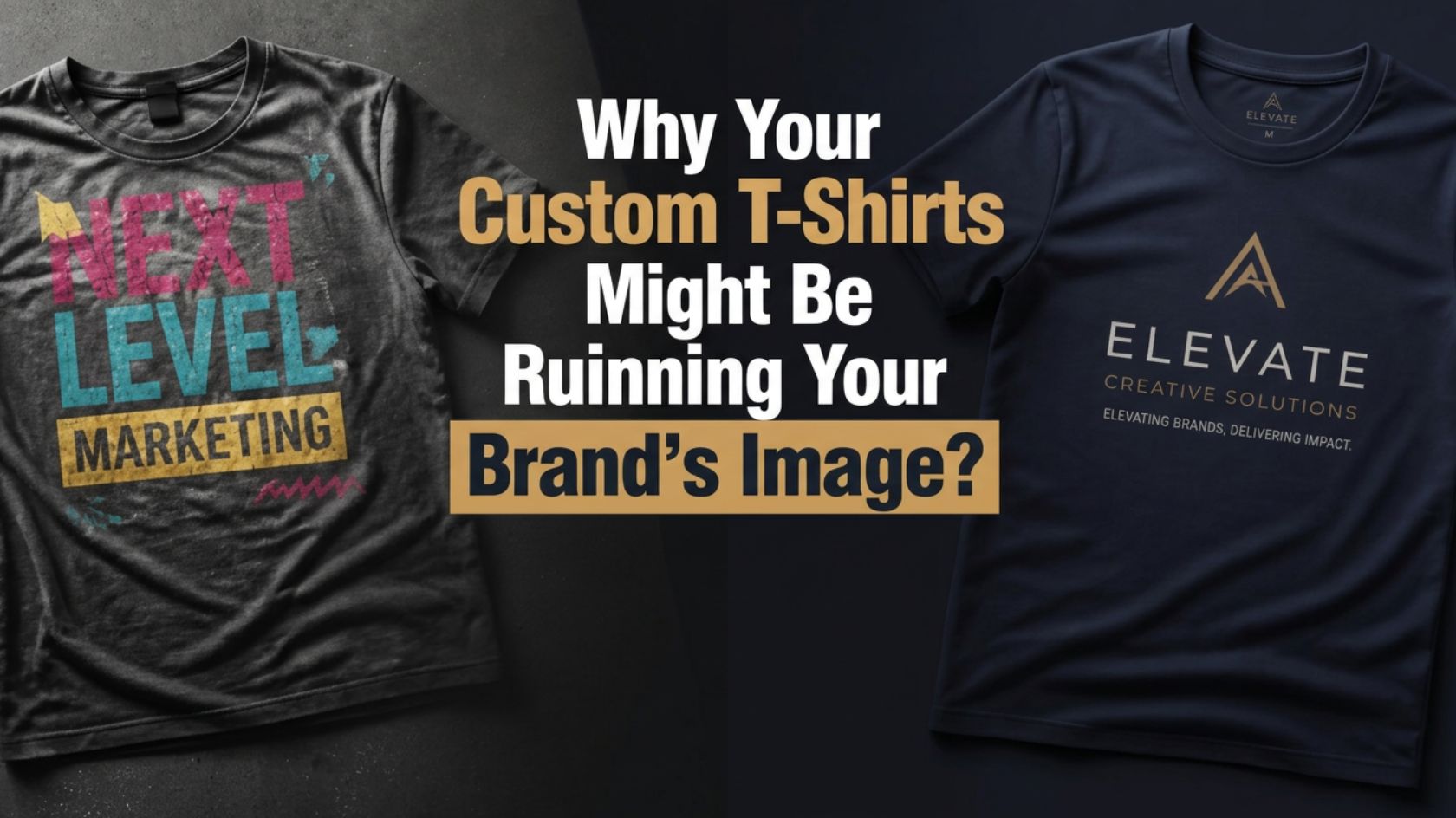 Why Your Custom T-Shirts Might Be Ruining Your Brand’s Image?